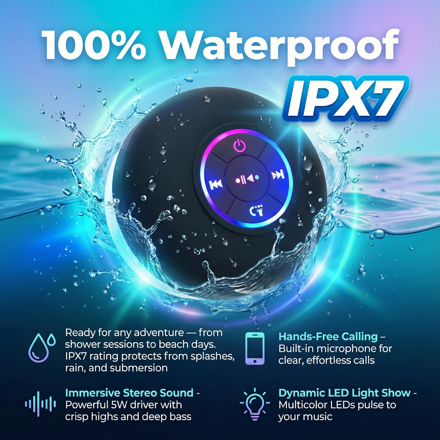 Waterproof Bluetooth Speaker